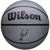 Piłka do koszykówki Wilson NBA Team Tribute Solid San Antonio Spurs Ball WZ4025427XB