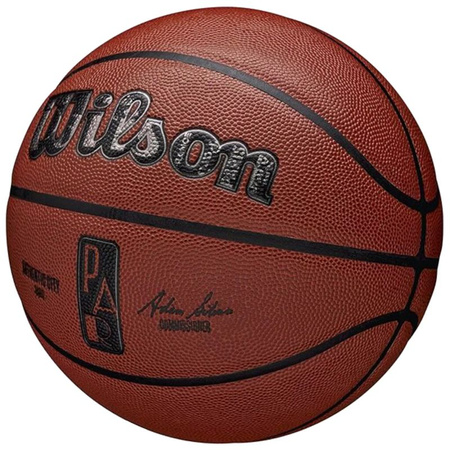 Piłka do koszykówki Wilson NBA Authentic City Paris Ball WZ2016004XB