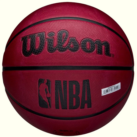 Piłka do koszykówki Wilson NBA Team Tribute Solid Miami Heat Ball WZ4025416XB