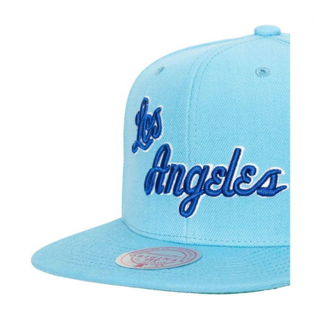 Czapka z daszkiem Mitchell & Ness NBA Los Angeles Lakers Team Ground 2.0 Snapback Hwc Lakers HHSS3258-LALYYPPPBLUE