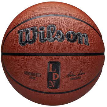 Piłka do koszykówki Wilson NBA Authentic City London Ball WZ2016003XB