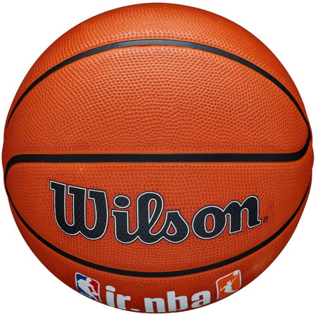 Piłka do koszykówki Wilson Jr NBA Logo Auth Outdoor WZ3011801XB6