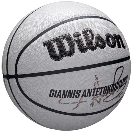 Piłka do koszykówki Wilson NBA Player Icon Uv Bskt Giannis WZ4030901XB