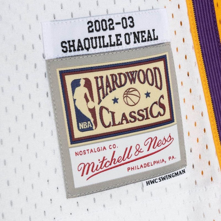 Koszulka Mitchell & Ness Los Angeles Lakers NBA Shaquille O'Neal M SMJY4442-LAL02SONWHIT