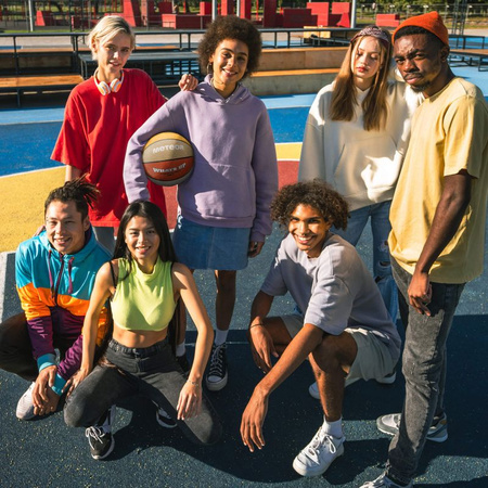 Piłka do koszykówki Meteor What's up 6 16799 roz.6